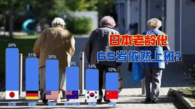 日本过半65岁至69岁